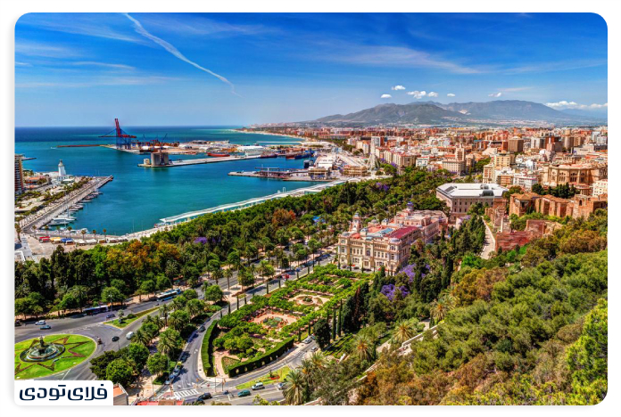 Tourist attractions in Malaga, Spain