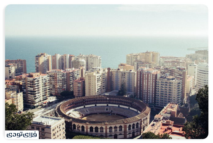 Sights of Malaga, Spain