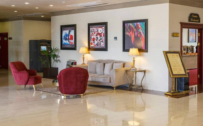 Lobby of Iran Kish Hotel