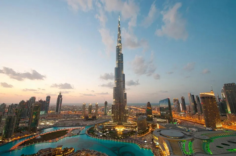 Burj Khalifa among other buildings in Dubai; Photo Source: Forbes, Photographer: Unknown