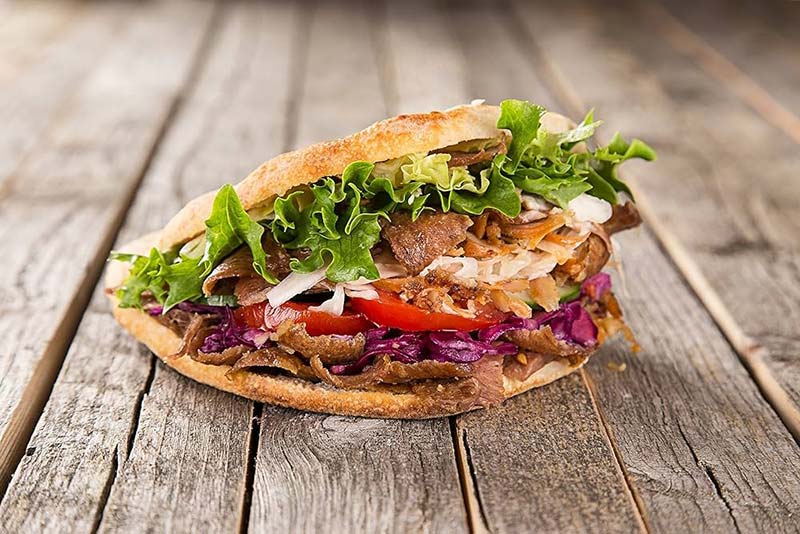 German grilled doner sandwich; Photo Source: Amazon UK; Name of the photographer: unknown