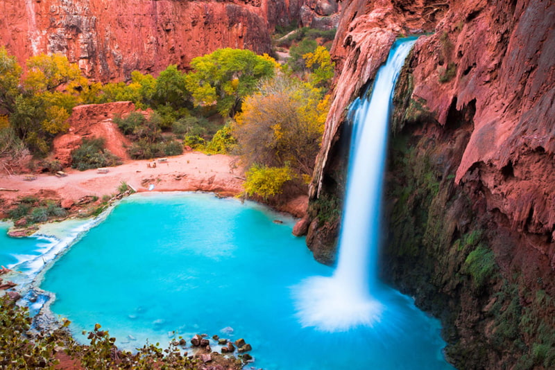 Havasu Falls in Arizona