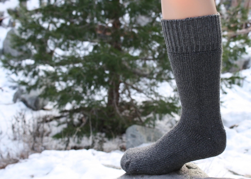 warm winter socks; Photo source: purelyalpaca.com. Photographer: Unknown