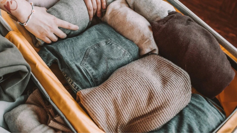 packing for winter travel; Photo source: josephineremo.com. Photographer: Unknown