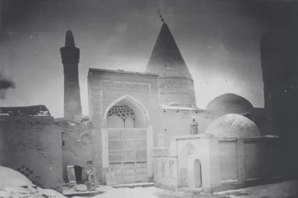 Historical photo of Bayazid Bastami tomb