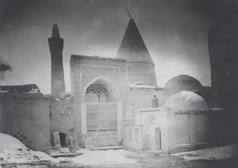 Historical photo of Bayazid Bastami tomb