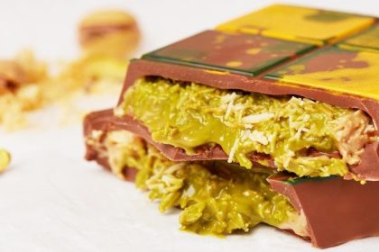 The contents and core of Dubai chocolate. Source: mashed.com website; Photographer: Unknown