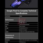 Google Pixel 9A phone