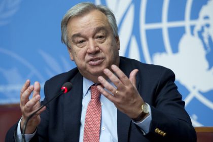 Guterres: The conflicts in Syria are the bitter fruit of the collective failure to reduce tensions