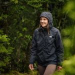 North Face women's waterproof jacket. Source: trackslesstravelled.com website; Photographer: Unknown