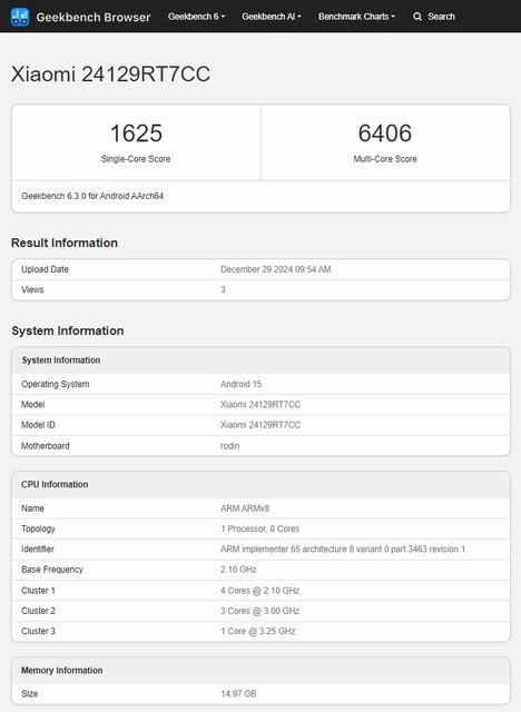 Redmi Turbo 4 with Dimensity 8400 Ultra chip