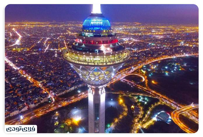 Milad tower revolving restaurant