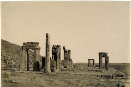 Persepolis before exploration Photo: Luigi Pasheh