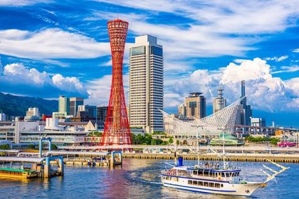 The most famous sightseeing places in Kobe, Japan
