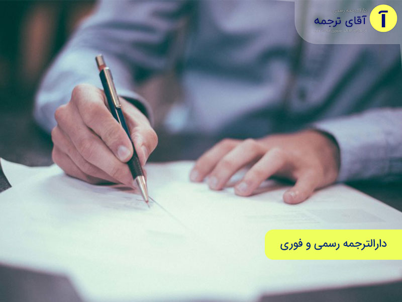 The services of Mr. Translation