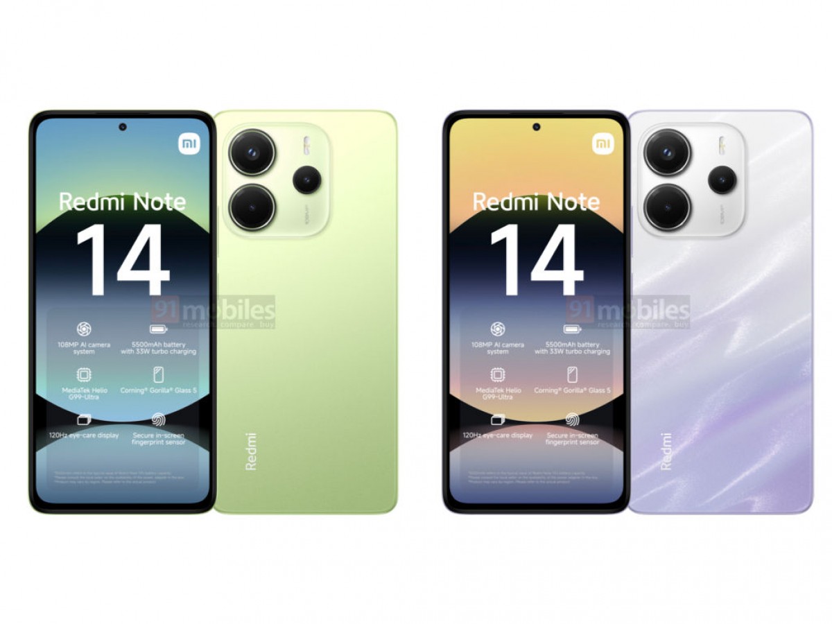 Redmi Note 14 and 14 Pro 4G