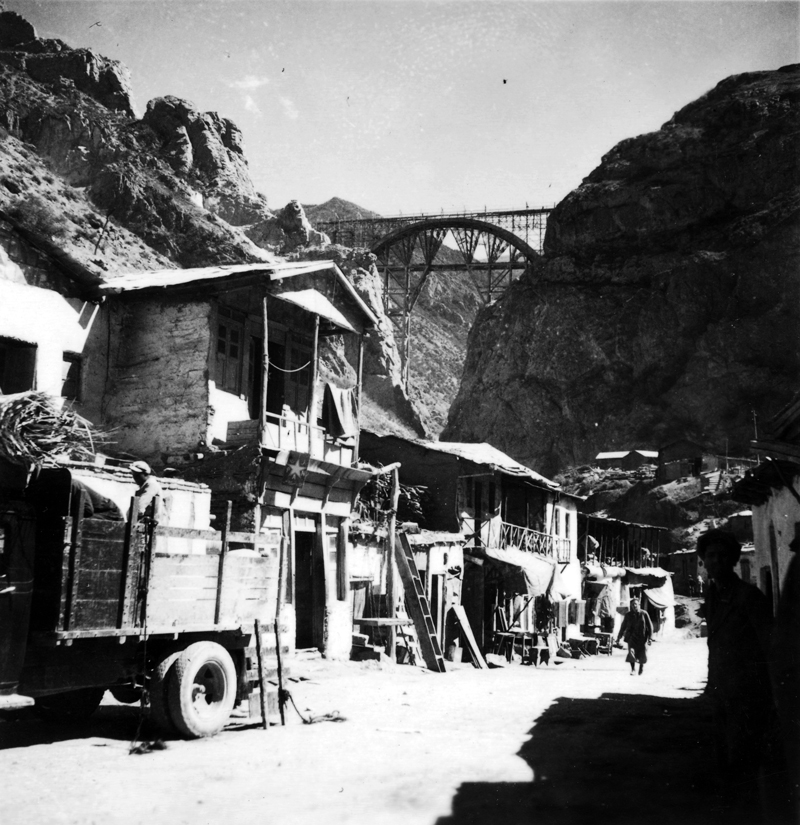 Historical photo of Versk Bridge