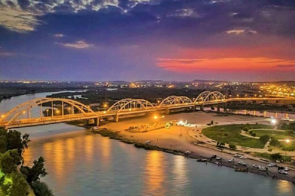 Karun River for night sightseeing in Ahvaz
