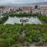 El Gli Park lake, photo source: Google Map, photographer: Qocaman Tabrizim