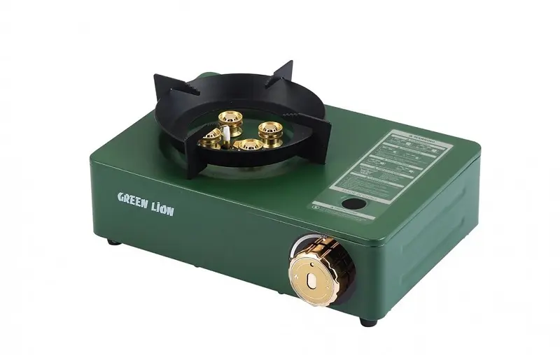 Portable gas stove. Source: website shookacamp.com; Photographer: Unknown