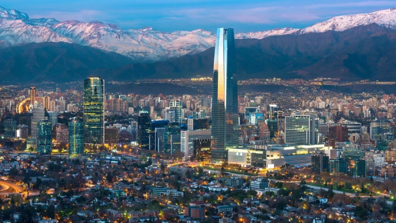 Modern buildings of Santiago in Chile; Photo source: timeout.com. Photographer: shutterstock