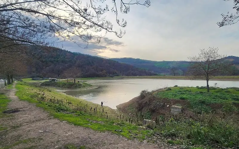 Tushan Lake in Gorgan in winter, photo source: Google Map, photographer: Parisa Falahzadeh