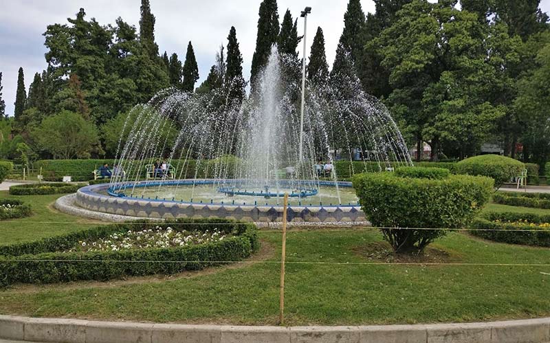 The nature of Gorgan city park, photo source: Google Map, photographer: Behzad Samadi