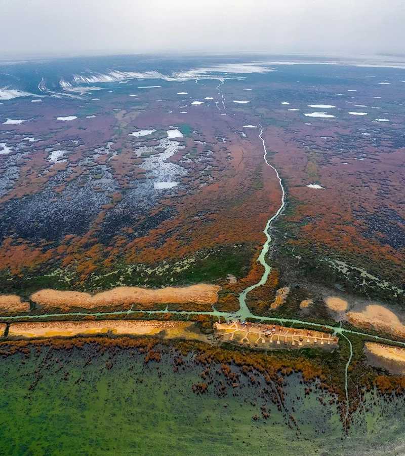 Shadgan Lake, photo source: Google Map site, photographer: Yalda Kord