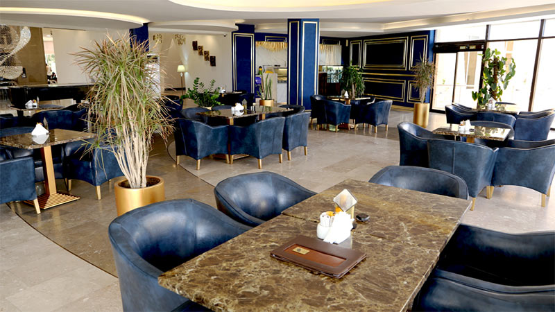 Shayan hotel coffee shop and fast food; Photo source: Shayan Kish Hotel website; Photographer: Unknown