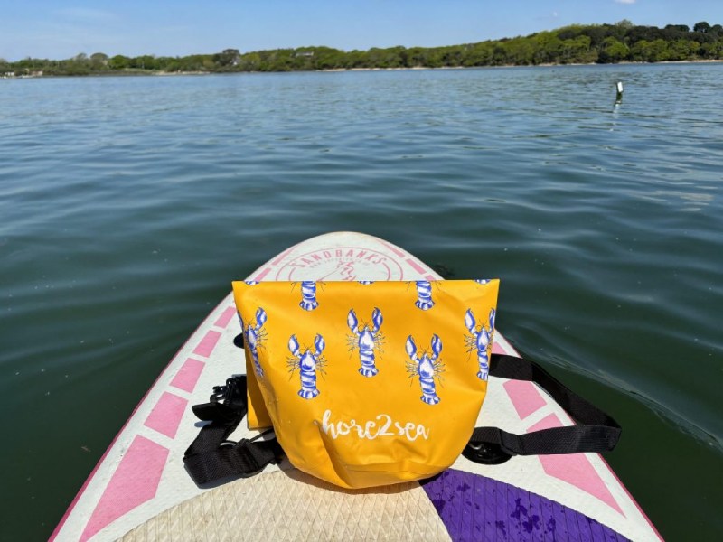 Dry bag with special designs. Source: website sailingtoday.co.uk; Photographer: Unknown