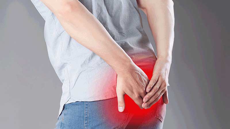 What should be done to treat hemorrhoids?