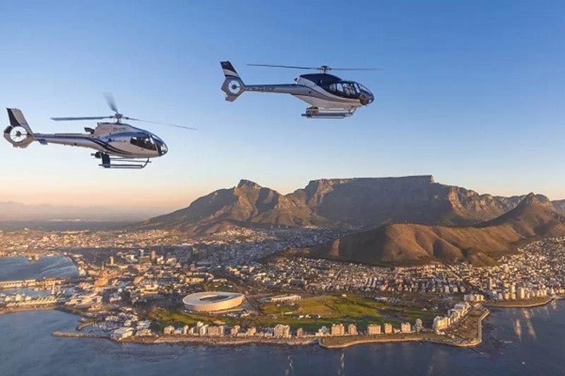 Helicopter tour report in South Africa; A luxury trip above the sky