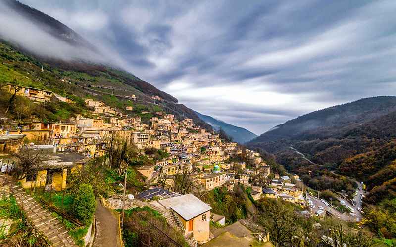 Masuleh staircase architecture, photo source: aminmana.com, photographer: unknown