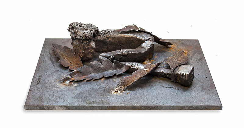 The nail is destroyed