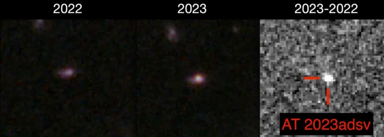 The James Sobb telescope discovered one of the most distant supernovas in the world