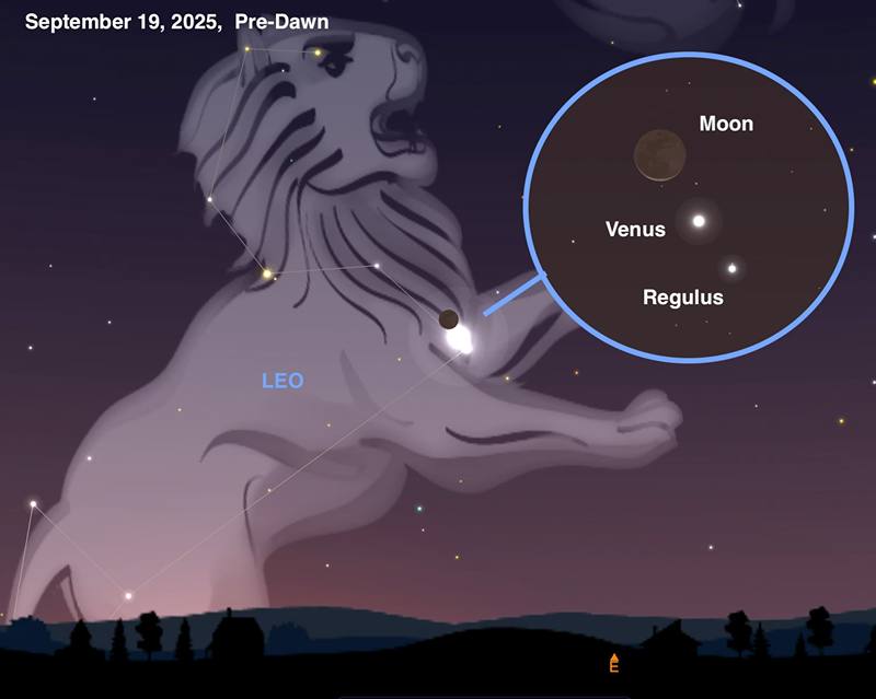 Comparison of Moon, Venus, Al-Assad's heart, photo source: nationalgeographic.com, creator: ANDREW FAZEKAS