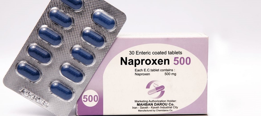 Is naproxen good for sore throat?