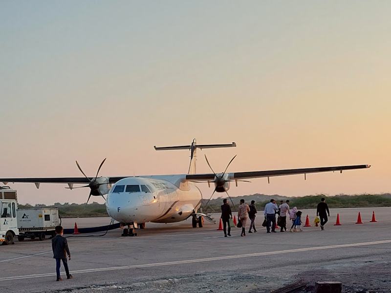Abu Musi Island flights, photo source: Golmap site, photographer: Hossein Maleky