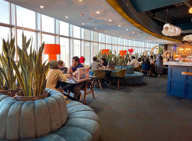 Afkal Branch Cafe; Photo source: fekrkade_complex, photographer: unknown