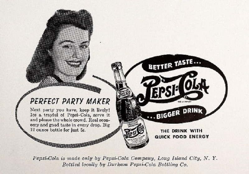 Pepsi's promotional poster in year 2; Photo Source: Pepsi-Cola Company