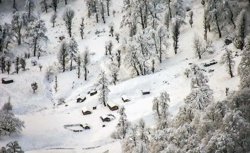 Snowy Nature of Olsaban Village; Photo Source: Faru.com. Photographer: Unknown