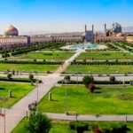 Panorama of Naqsh Jahan Square. Photographer: Reza Sobhani