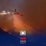 Apocalyptic images of fires in California, USA