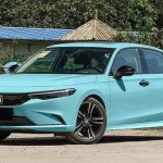 Arrival of new BMW and Honda cars at customs