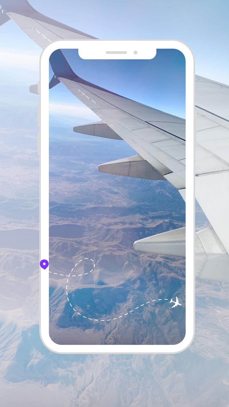 Mahan plane ticket purchase report