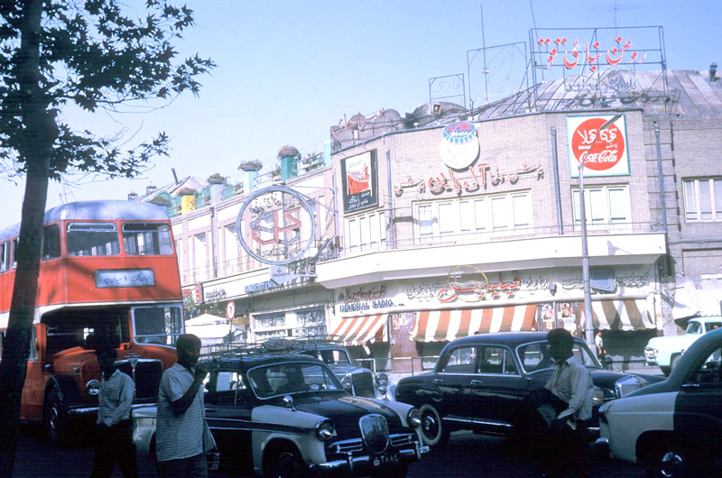 Historical photo of Istanbul crossroads