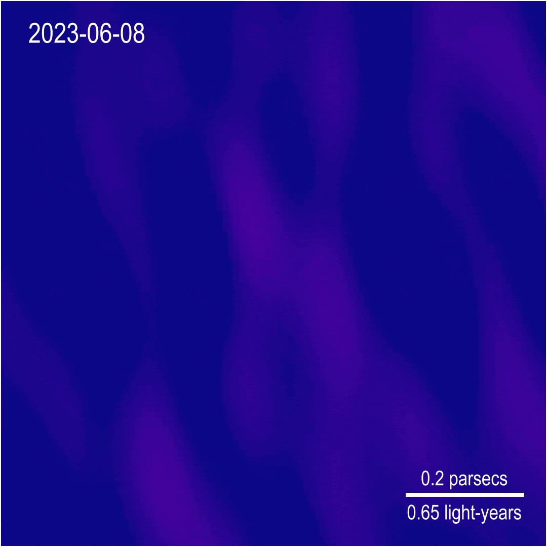 Discovering unprecedented features in an active black hole