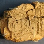 Babylonian map tablet from Mesopotamia; Source: Wikimedia; Photographer: Gary Todd