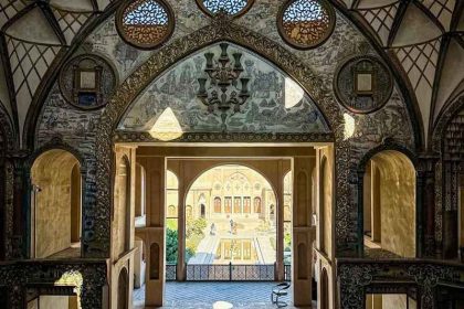 Architecture of Boroujerdi house in Kashan, photo source: Google Map, photographer: Omid Moghadsi