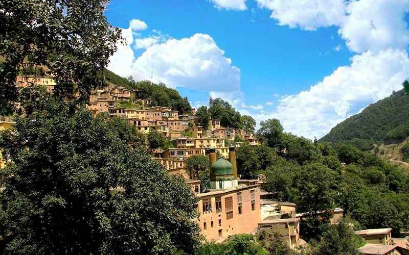 Houses of Masuleh village, photo source: Google Map, photographer: Hamid Haji Hosseini